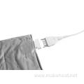 UL Approved Moist Regular Size Heating Pad Light Grey 12"X15" With Auto Shut Off